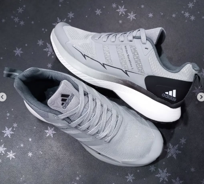 Adidas marathon gris