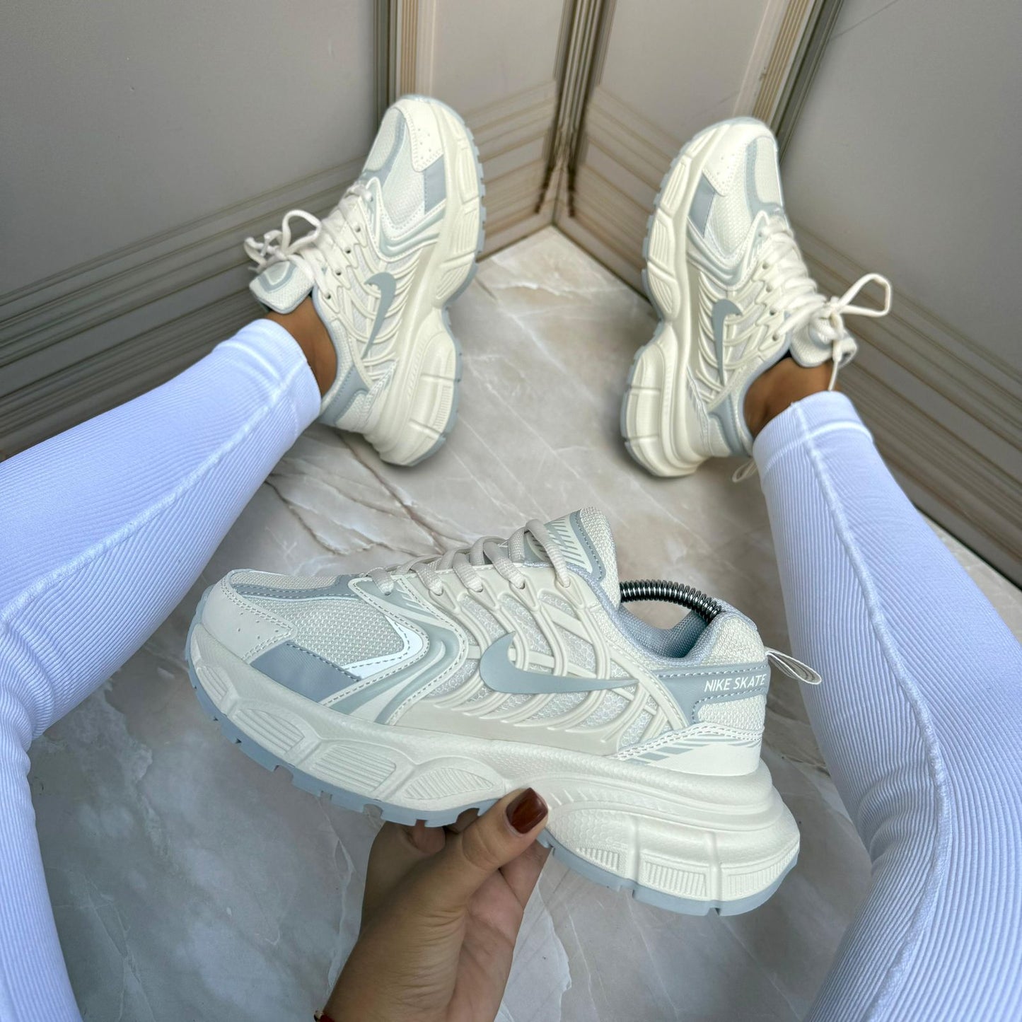 Nike Skate Plata