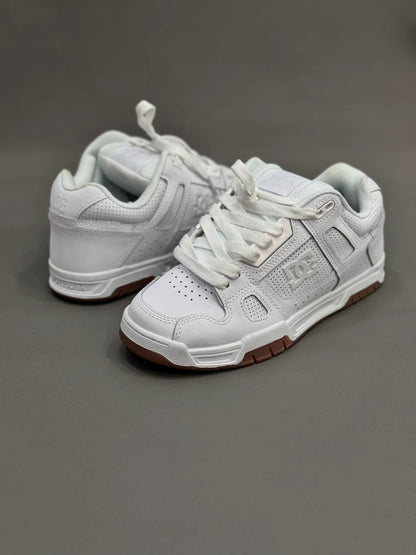 DC Men's Stag Low Top white