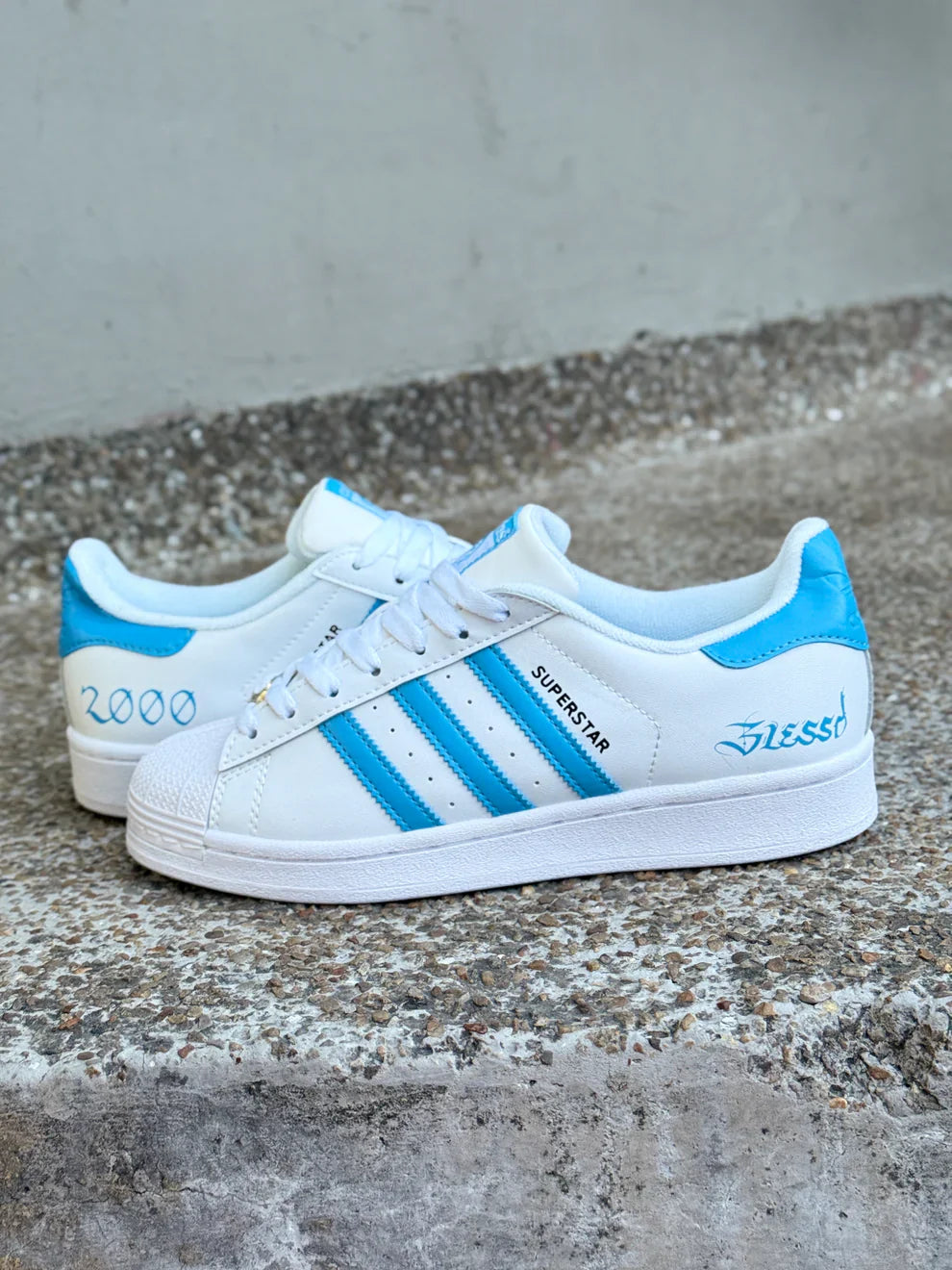 Adidas super star blessed