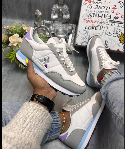 Le Coq Sportif Blanco Rosa