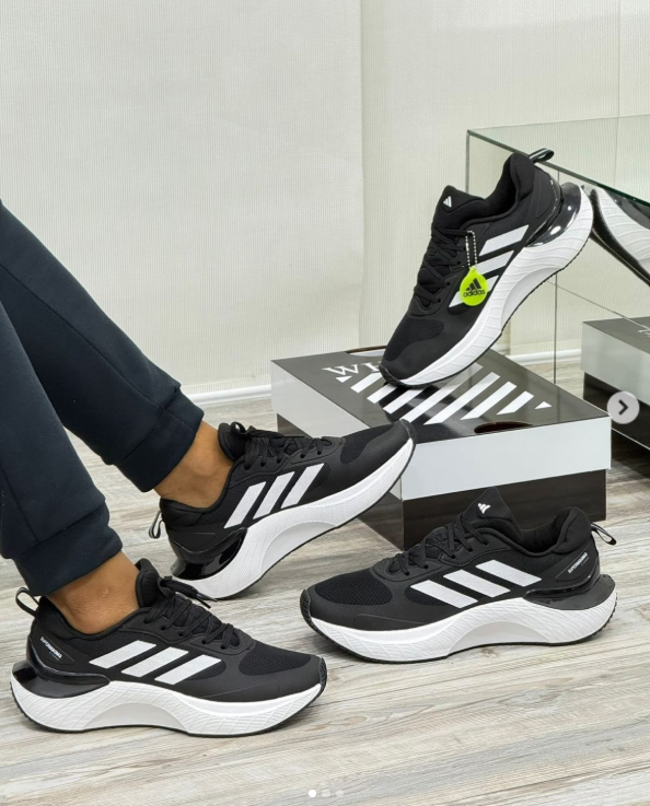 Adidas supermagma negro blanco